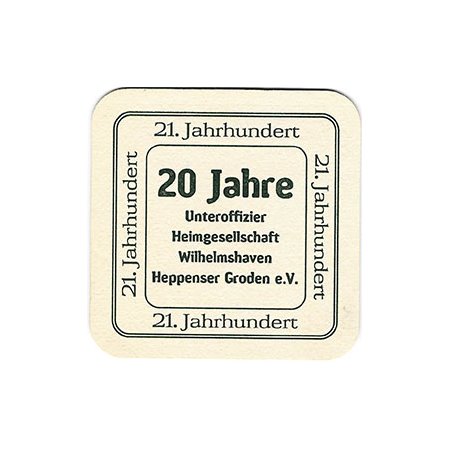 Bierdeckel (Jubiläen - 8-13 - ?)