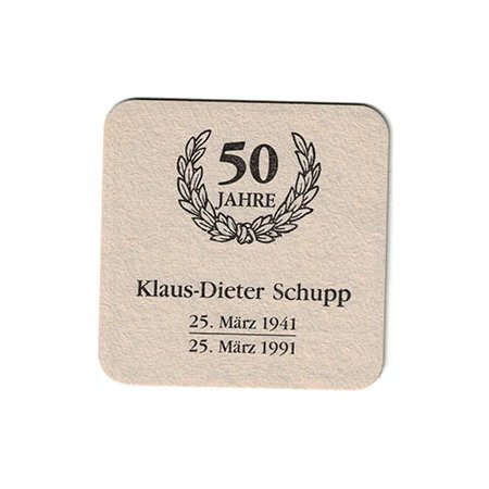 Bierdeckel (Datum - 8-5 - 270)