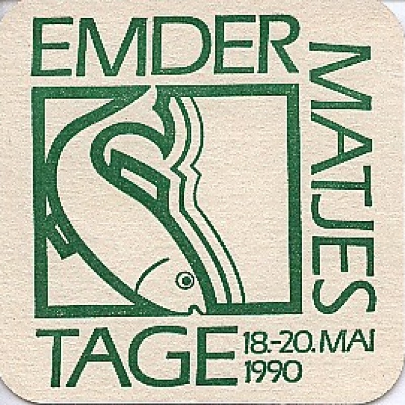 Bierdeckel (Emder Matjestage)