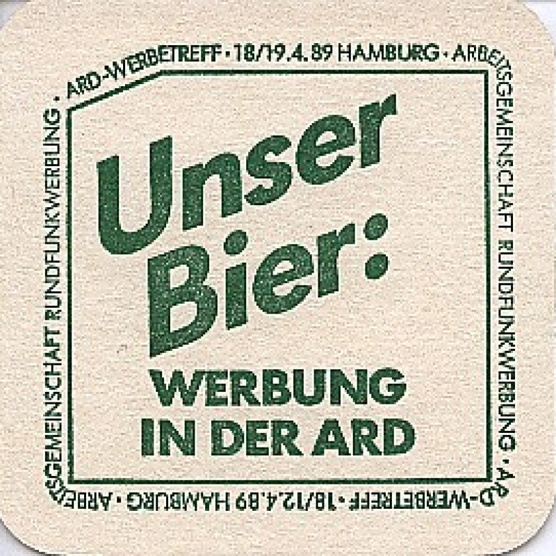 Bierdeckel (ARD-Werbetreff)