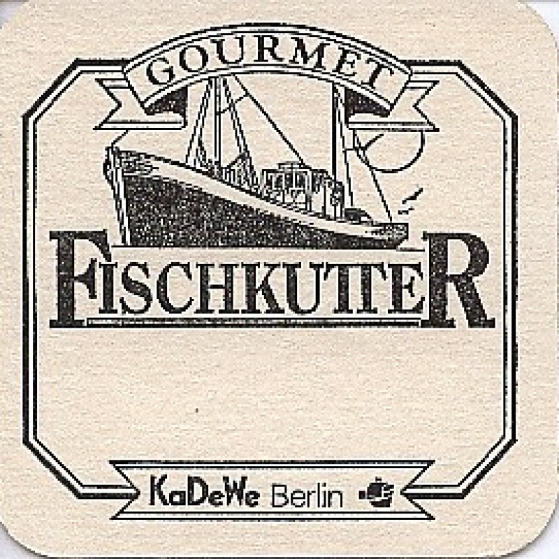 Bierdeckel (Gourmet Fischkutter)