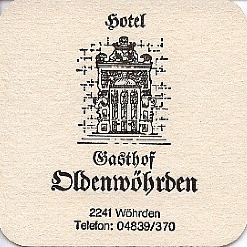 Bierdeckel (Oldenw&ouml;hrden)