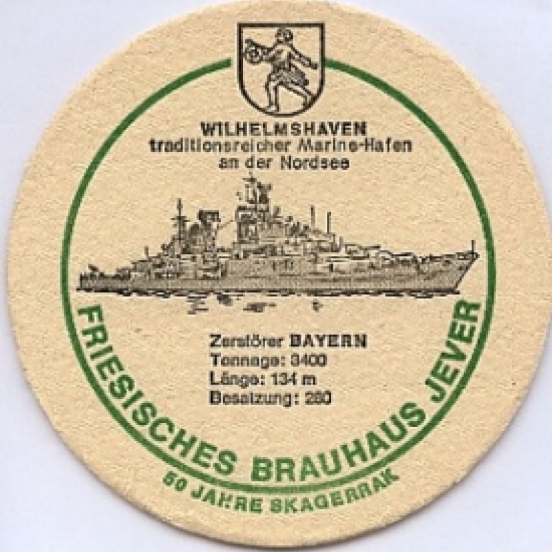 Bierdeckel (50 Jahre Skagerrak)