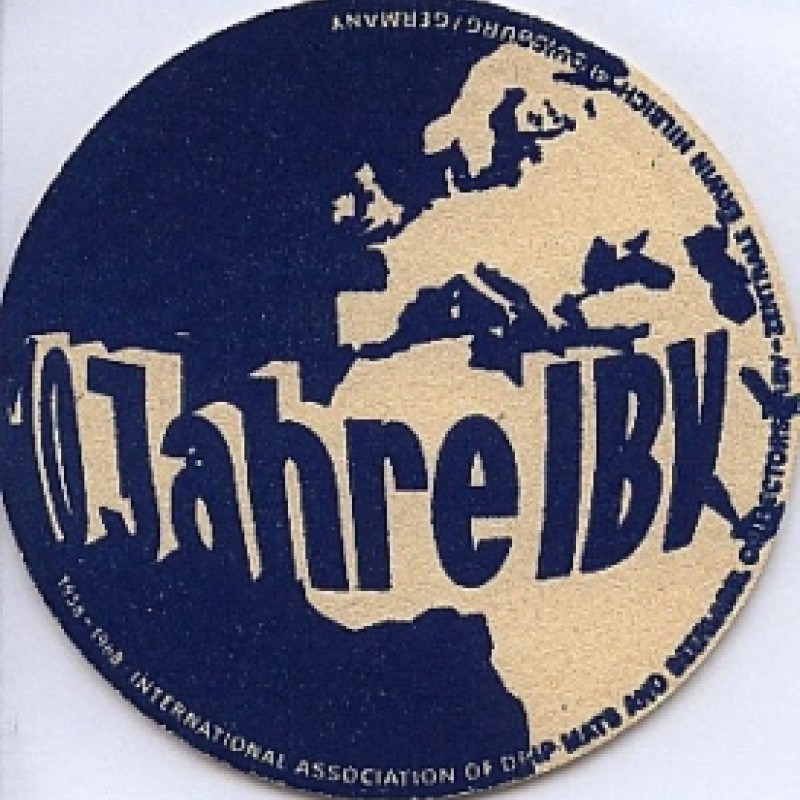 Bierdeckel (10 Jahre IBV)