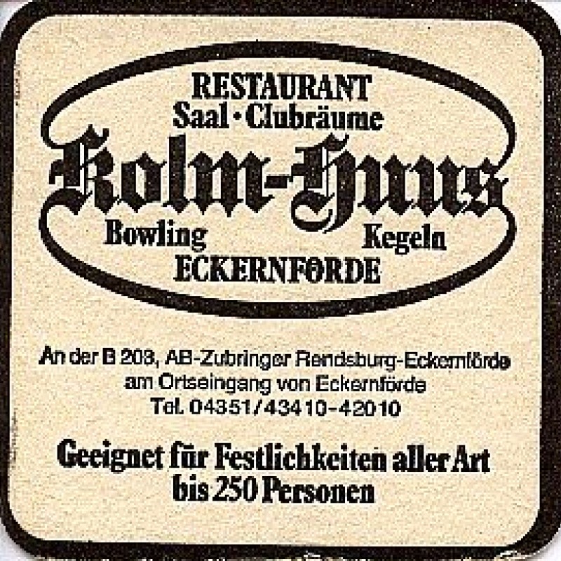 Bierdeckel (Kolm-Huus)