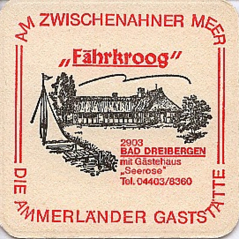 Bierdeckel (F&auml;hrkroog)