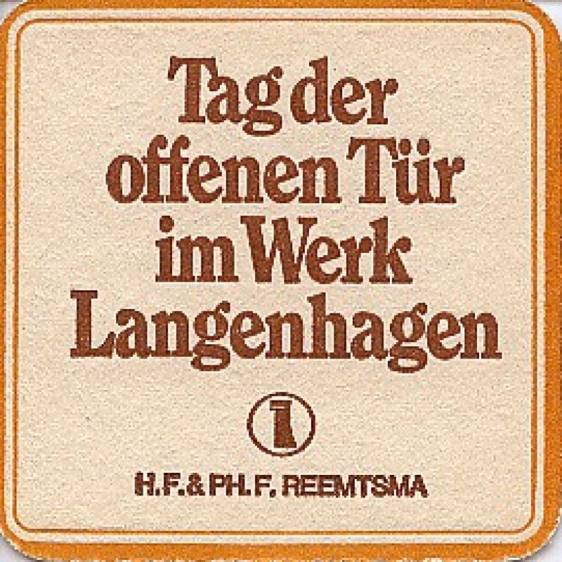 Bierdeckel (Tag der offenen T&uuml;r im Werk Langenhagen)