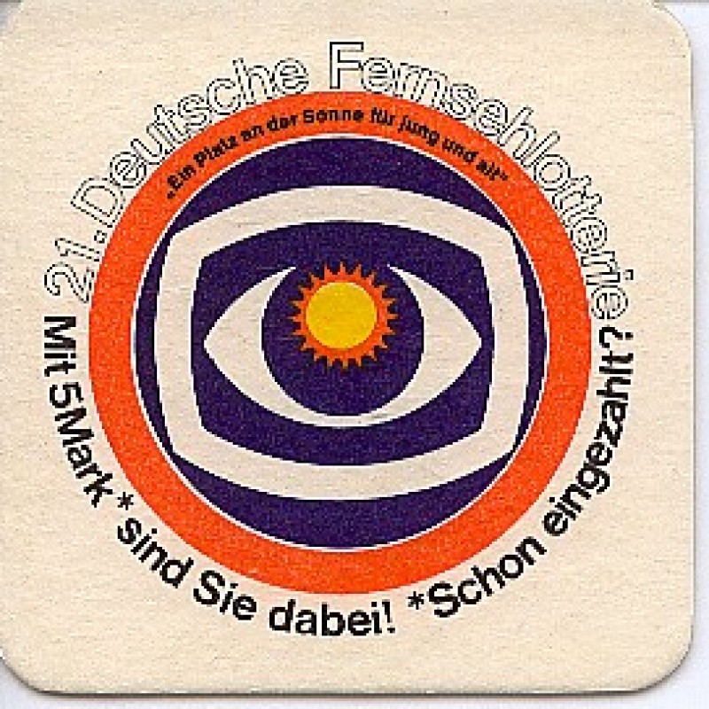 Bierdeckel (21. Deutsche Fernsehlotterie)
