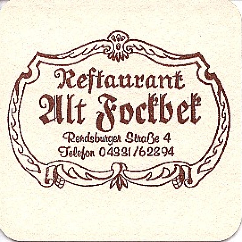 Bierdeckel (Alt Fockbek)