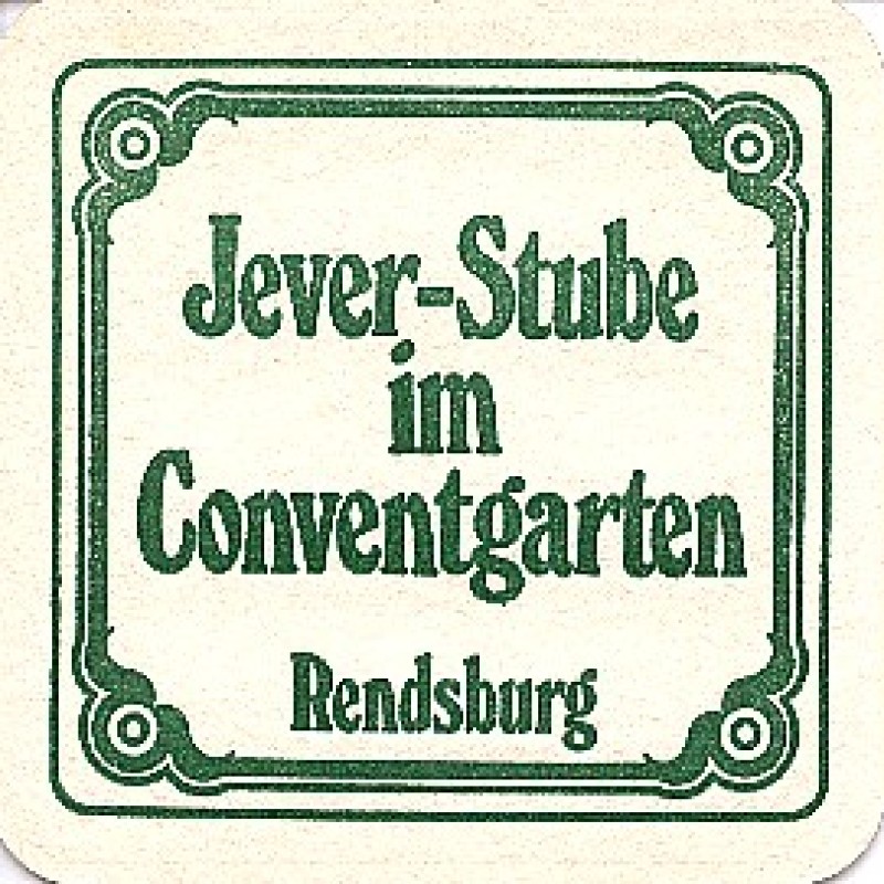 Bierdeckel (Jever-Stube)