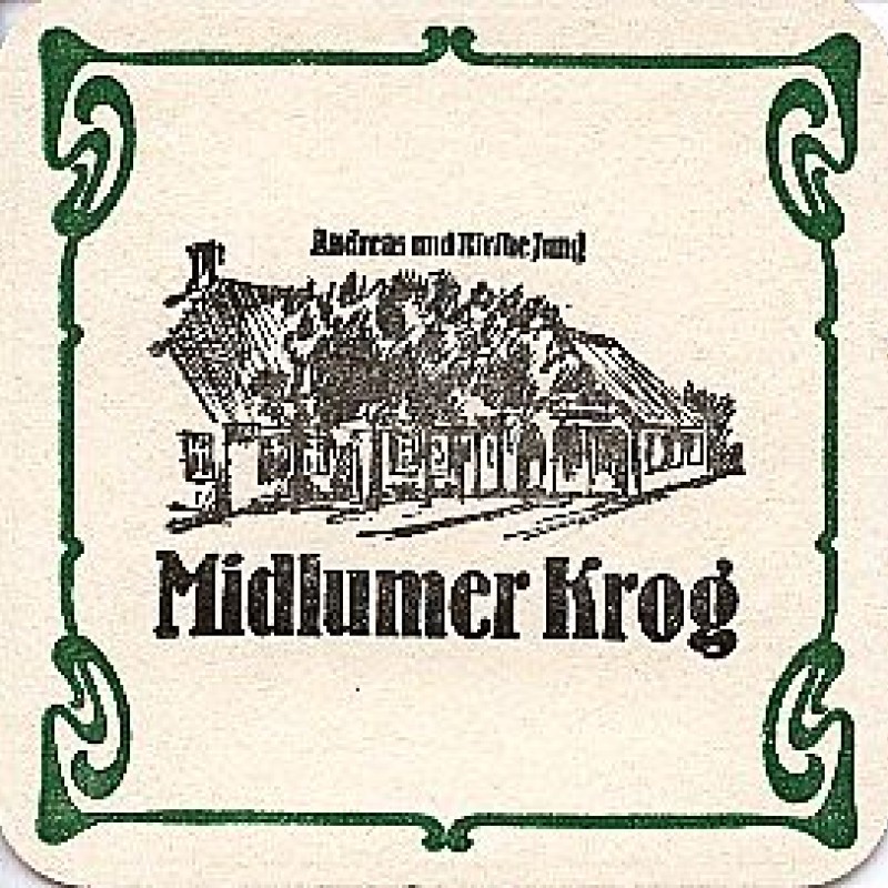Bierdeckel (Midlumer Krog)