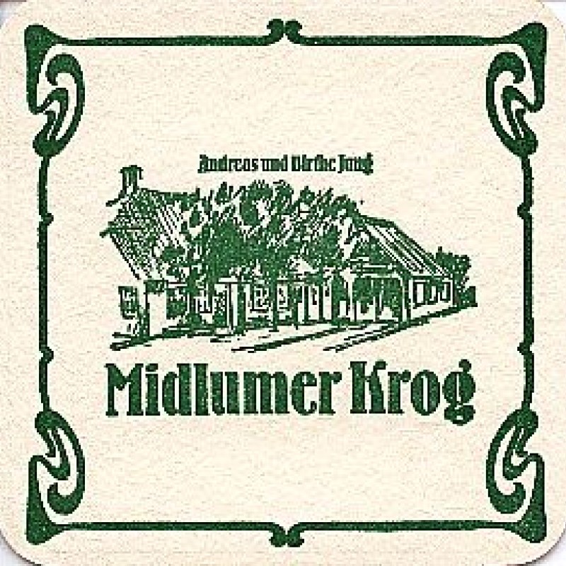 Bierdeckel (Midlumer Krog)