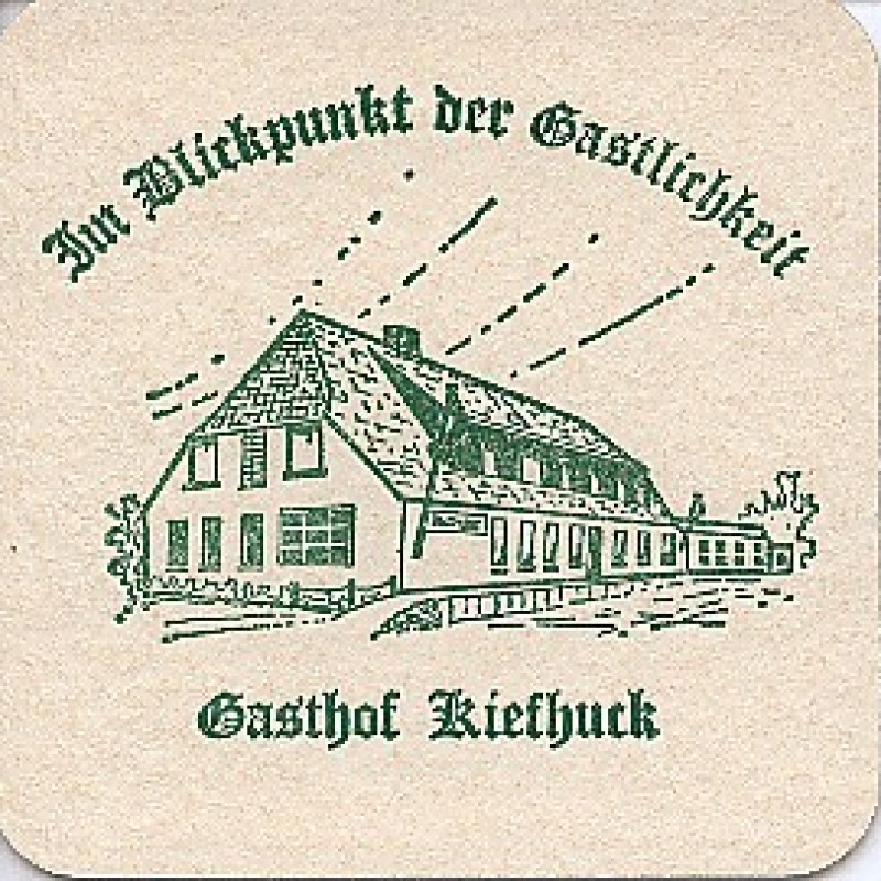 Bierdeckel (Gasthof Kiefhuck)