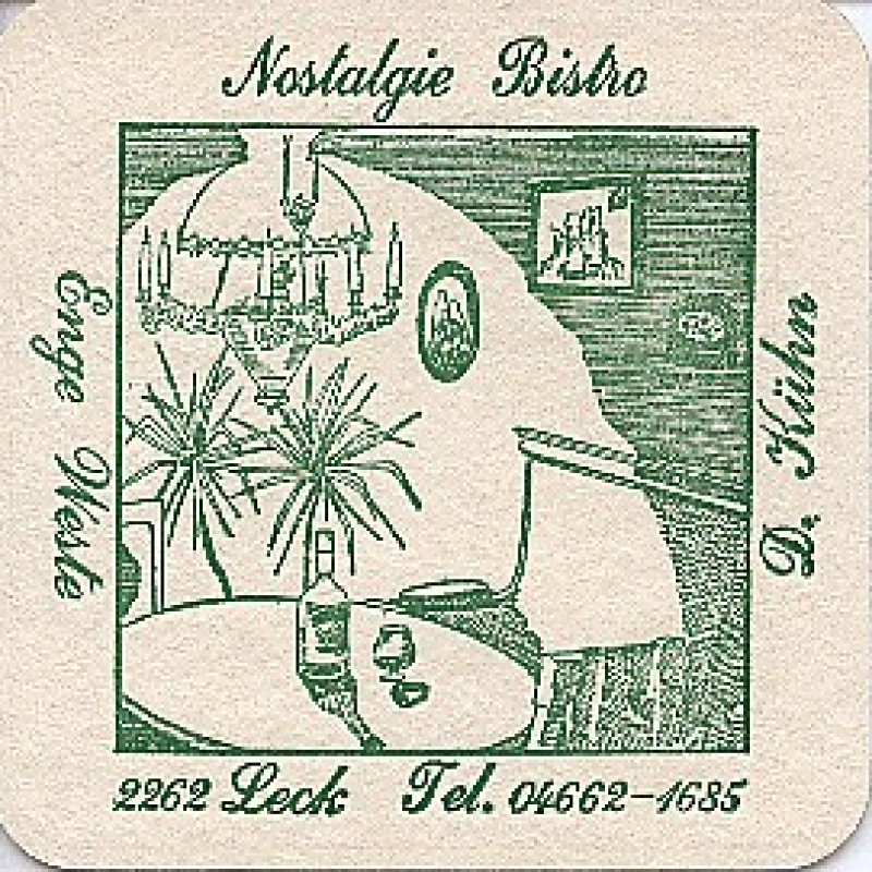 Bierdeckel (Nostalgie Bistro Enge Weste)
