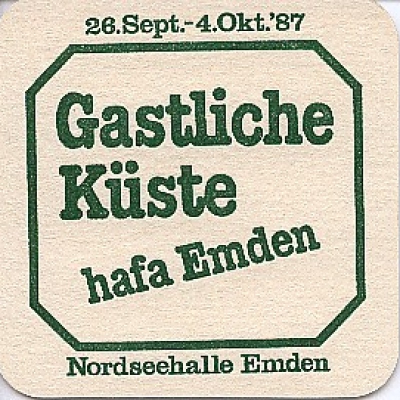 Bierdeckel (hafa Emden)