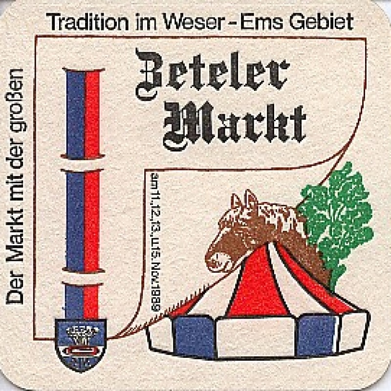 Bierdeckel (Zeteler Markt)
