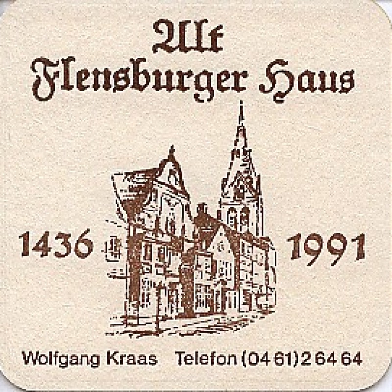 Bierdeckel (Alt Flensburger Haus)