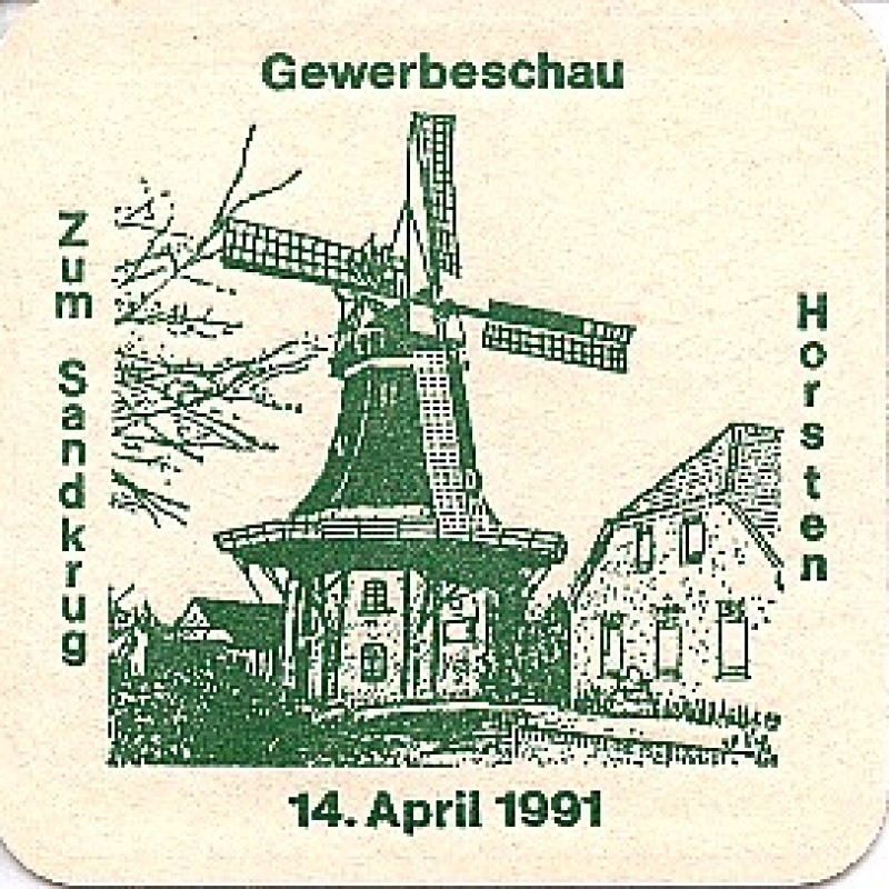 Bierdeckel (Gewerbeschau Horsten)