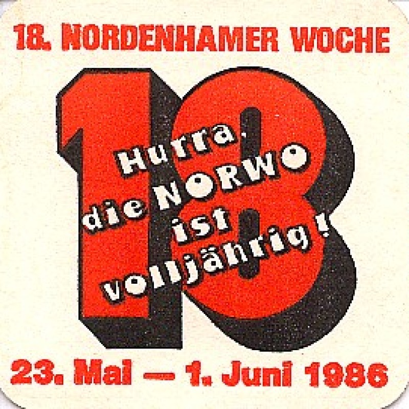 Bierdeckel (Nordenhamer Woche)