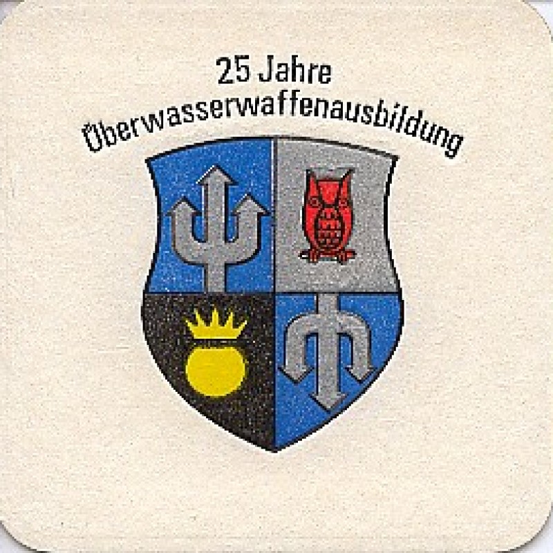 Bierdeckel (25 Jahre &Uuml;berwasserausbildung)