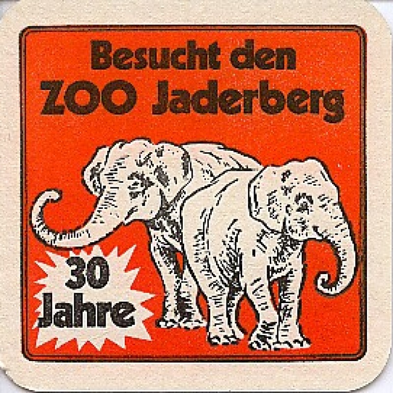 Bierdeckel (30 Jahre Zoo Jaderberg)