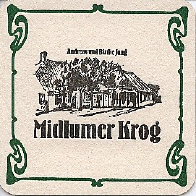 Bierdeckel (Midlumer Krog)