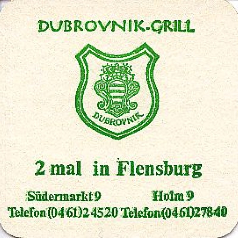 Bierdeckel (Dubrovnik-Grill)
