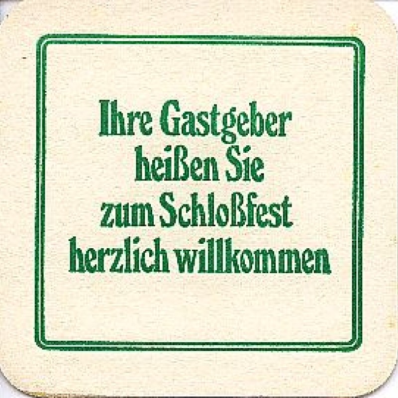 Bierdeckel (Schlo&szlig;fest)