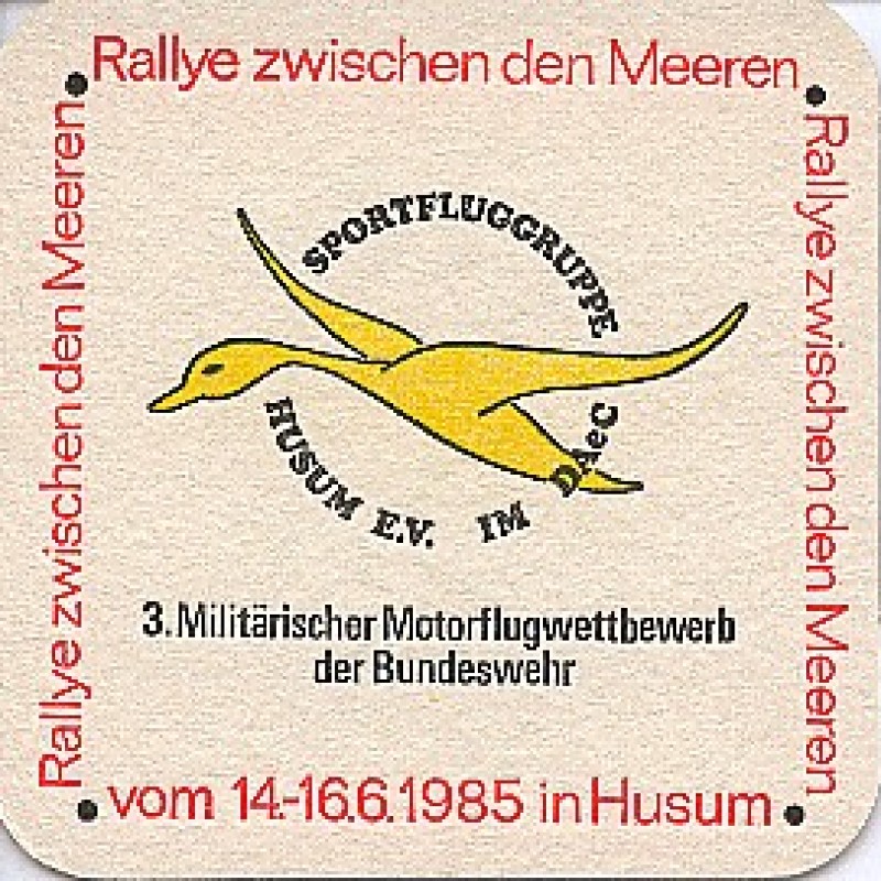 Bierdeckel (3. Milit&auml;rischer Motorflugwettbewerb)