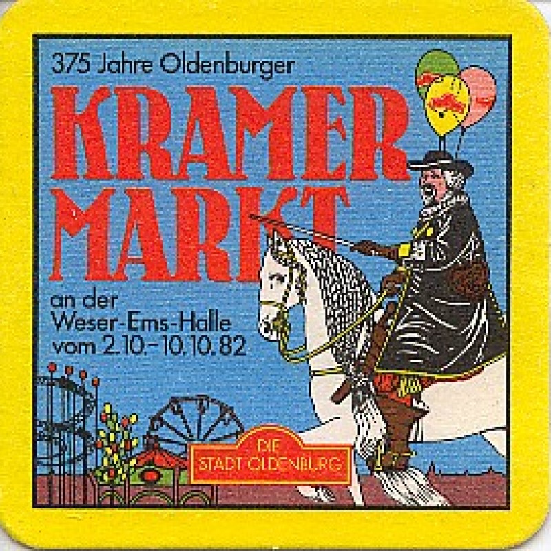 Bierdeckel (Oldenburger Kramermarkt)