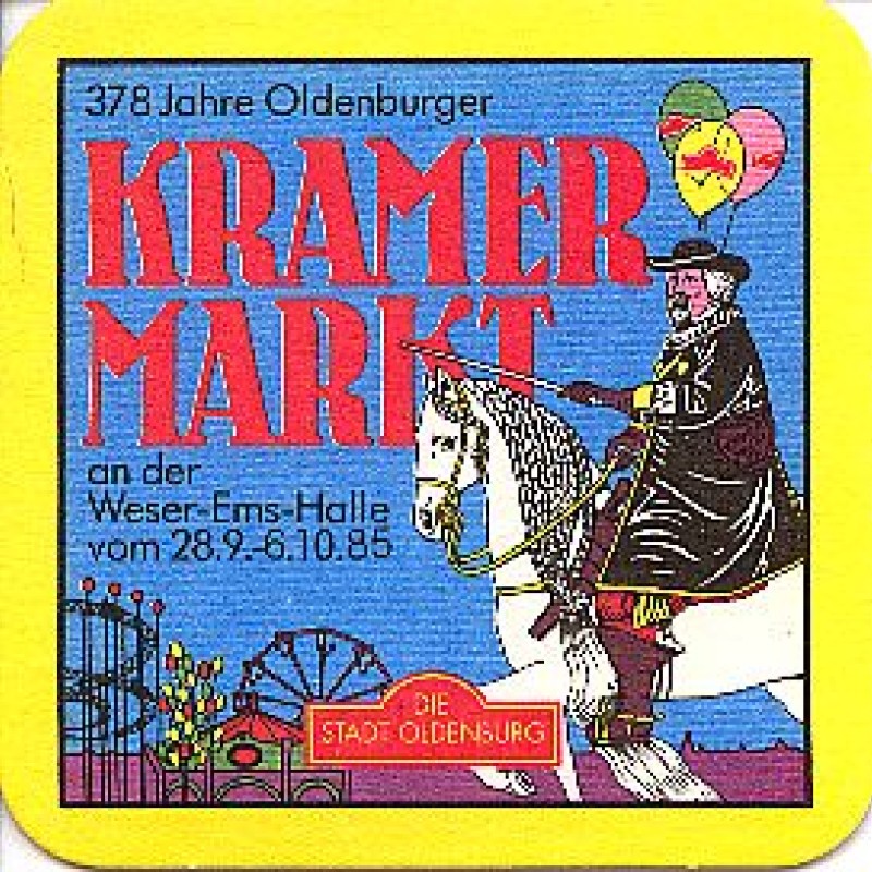 Bierdeckel (Oldenburger Kramermarkt)