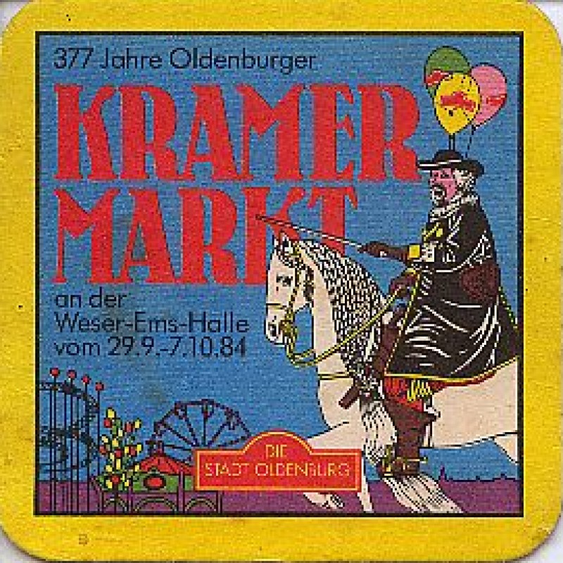 Bierdeckel (Oldenburger Kramermarkt)