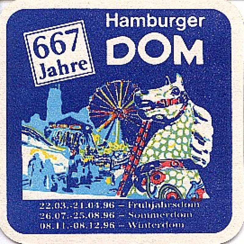 Bierdeckel (Hamburger Dom)