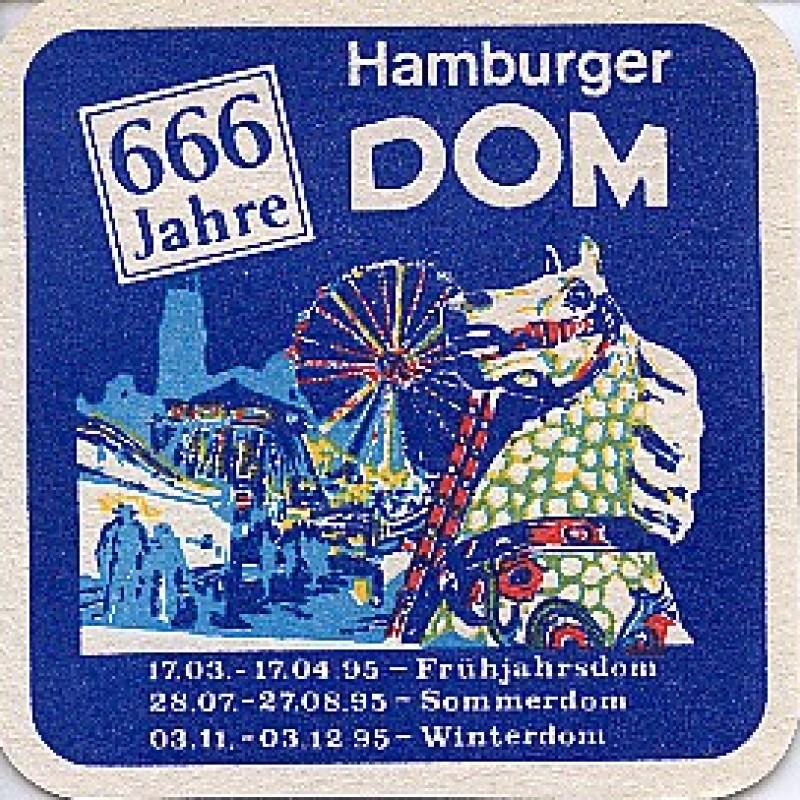 Bierdeckel (Hamburger Dom)