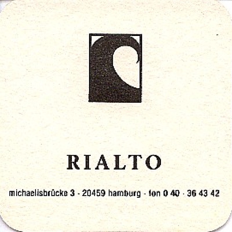 Bierdeckel (Rialto)