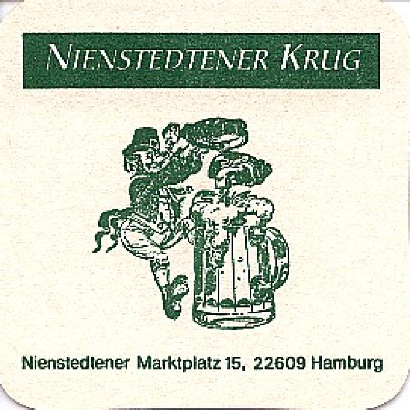 Bierdeckel (Nienstedtener Krug)