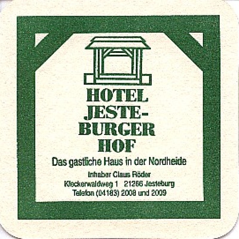 Bierdeckel (Jesteburger Hof)