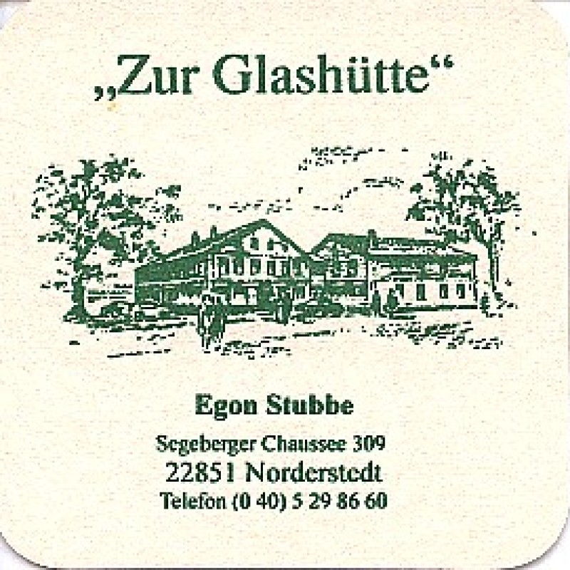 Bierdeckel (Zur Glash&uuml;tte)