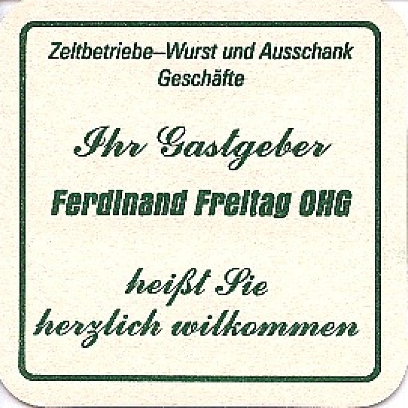 Bierdeckel (Ferdinand Freitag)
