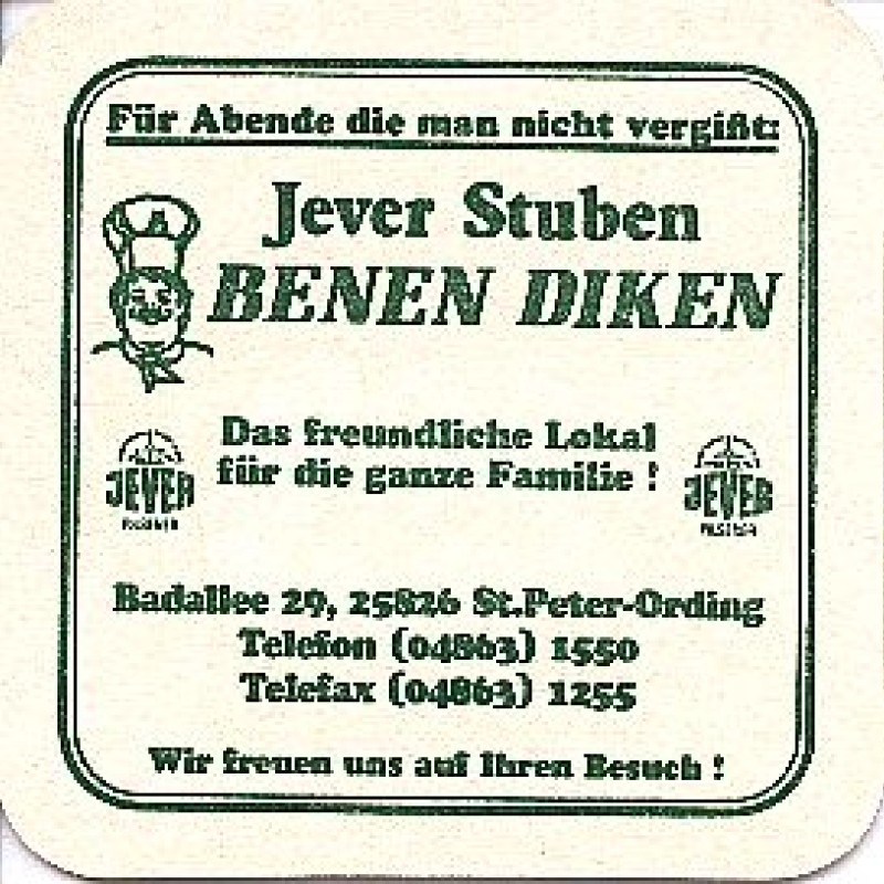 Bierdeckel (Benen Diken)