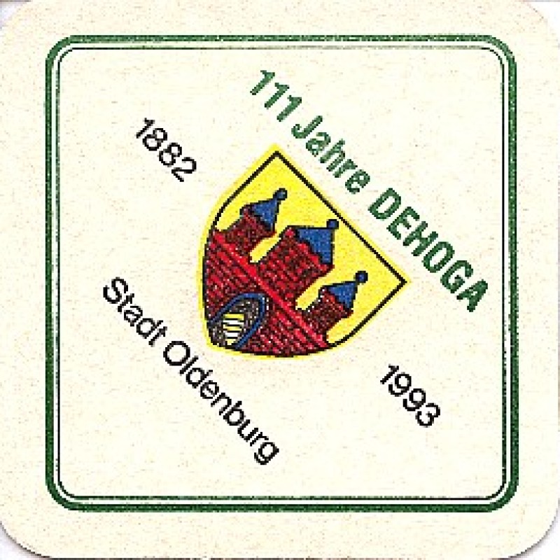 Bierdeckel (111 Jahre Dehoga)