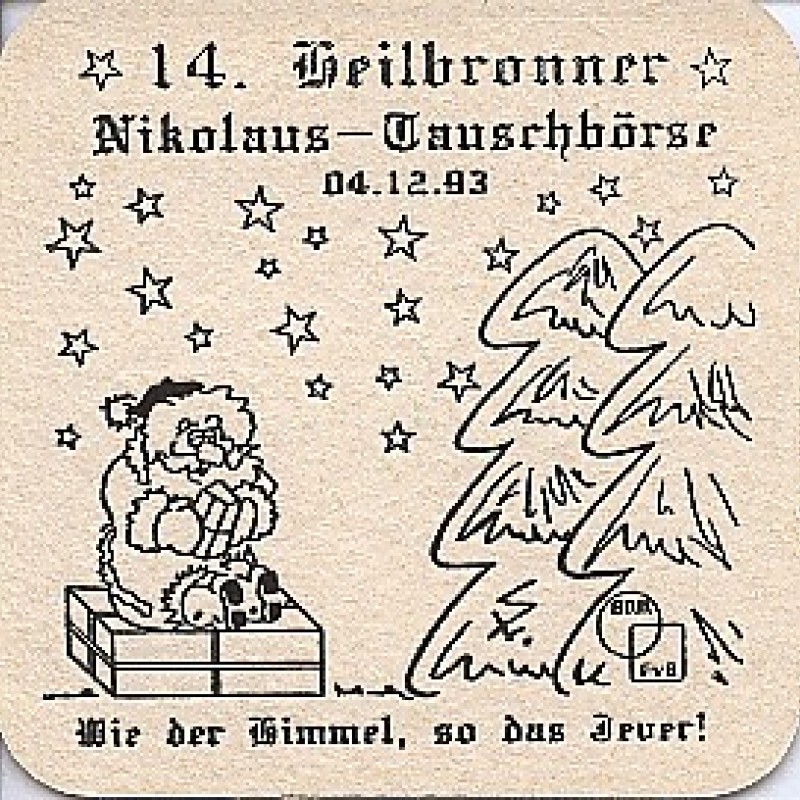 Bierdeckel (FvB-Nikolaus-Tauschb&ouml;rse)