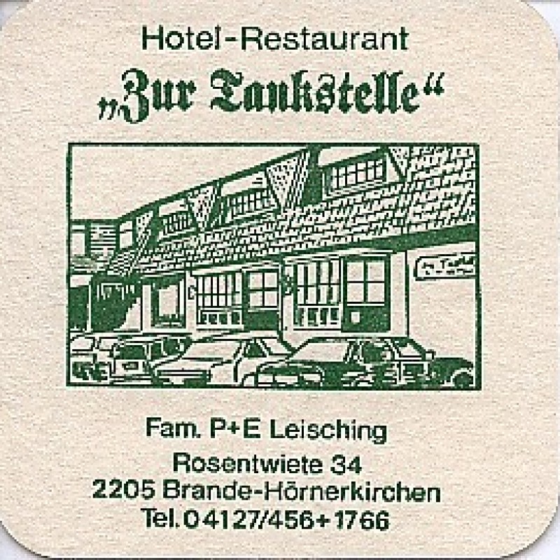 Bierdeckel (Zur Tankstelle)