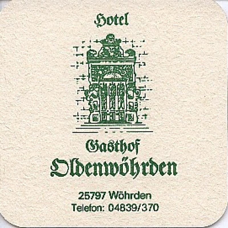 Bierdeckel (Oldenw&ouml;hrden)