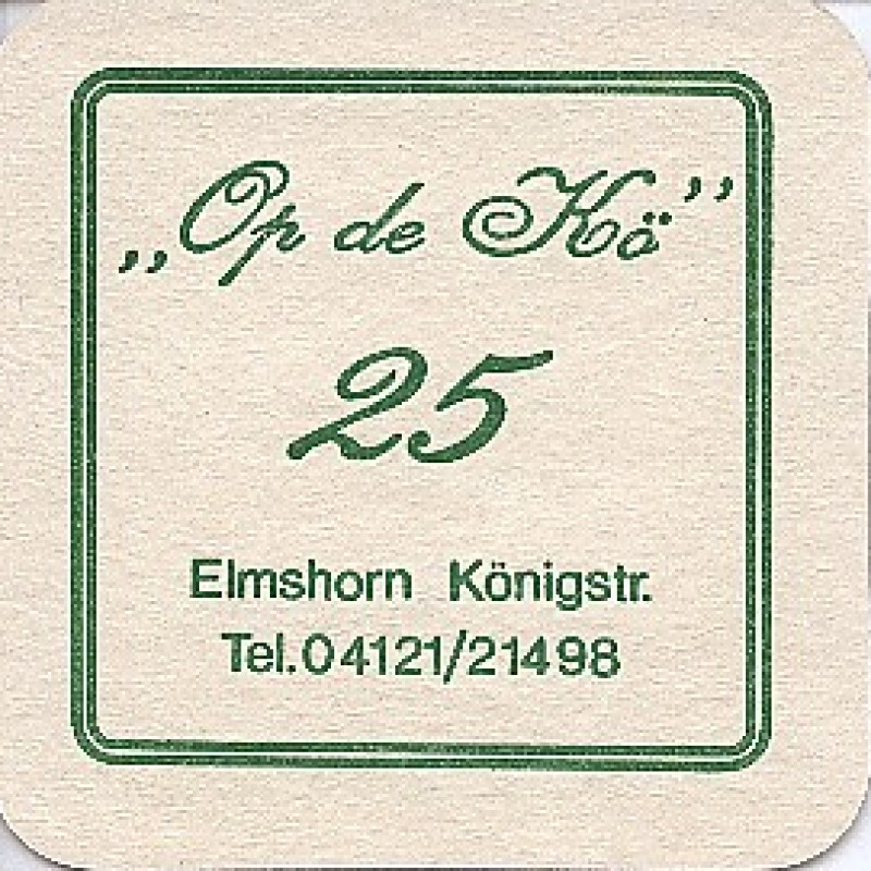 Bierdeckel (Op de K&ouml;)