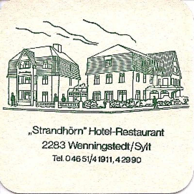 Bierdeckel (Strandh&ouml;rn)