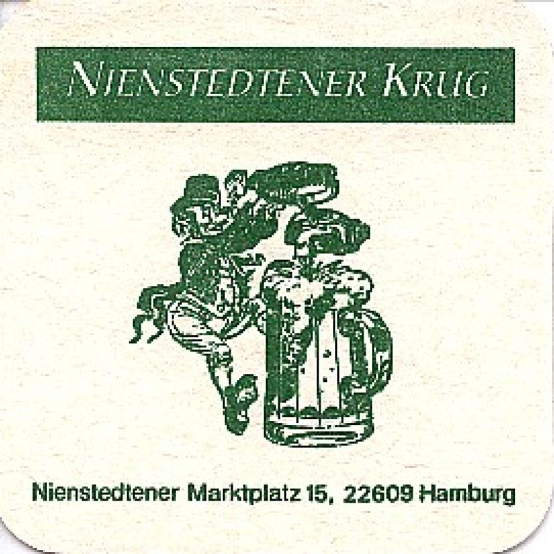 Bierdeckel (Nienstedtener Krug)