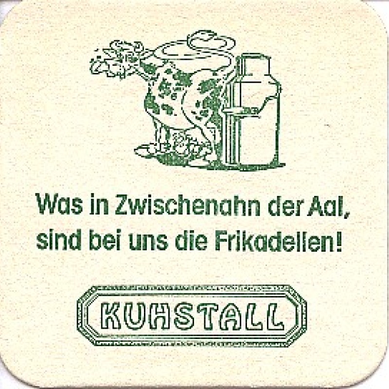 Bierdeckel (Kuhstall)