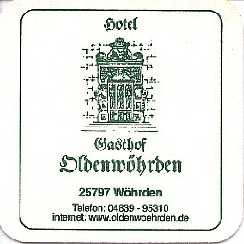 Bierdeckel (Oldenw&ouml;hrden)