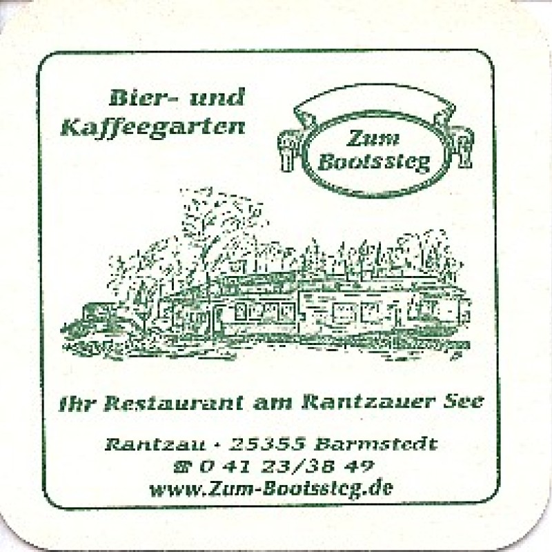 Bierdeckel (Zum Bootssteg)